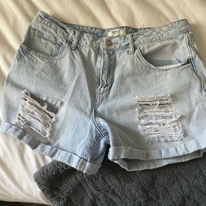 Ripped shorts